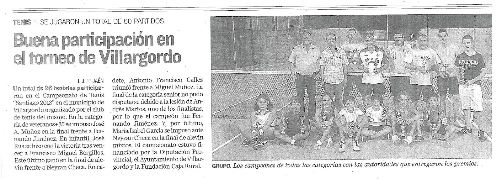 Campeonato tenis santiago 2013