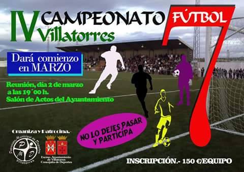 IV campeonato futbol 7 
