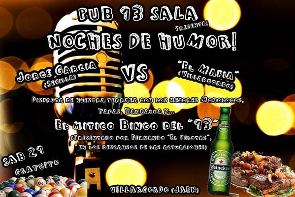 noches de humor en pub sala 13
