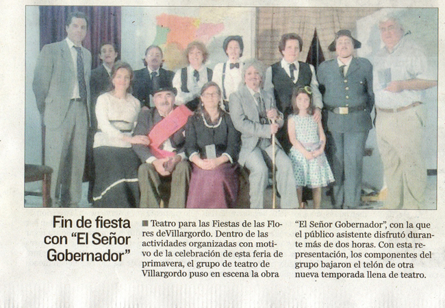 grupo de teatro en diario jaen