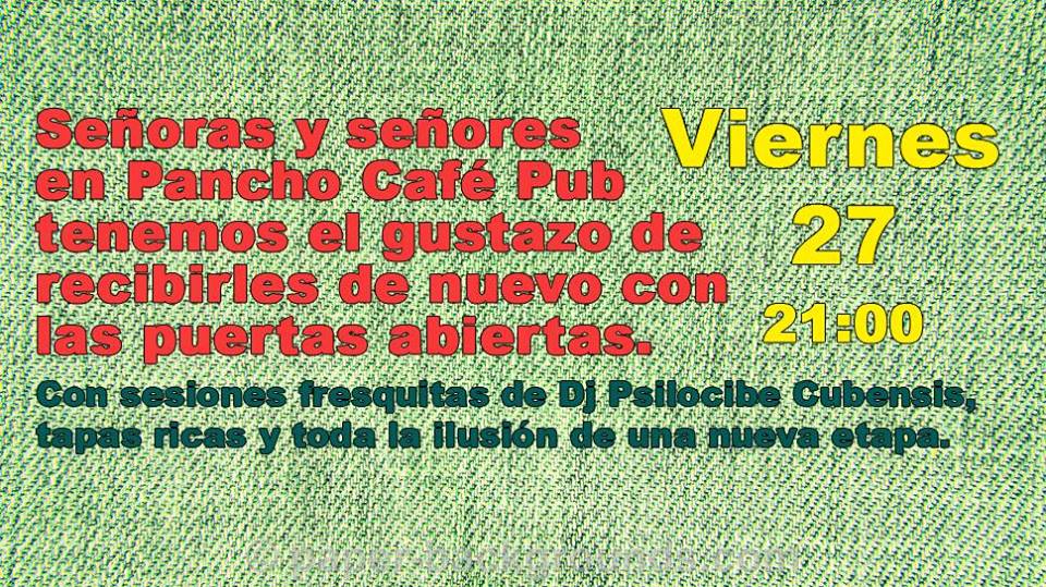 reapertura de pancho