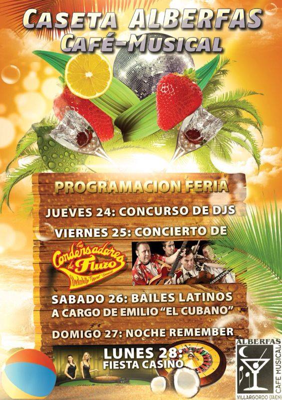 programacion alberfas santiago 2014