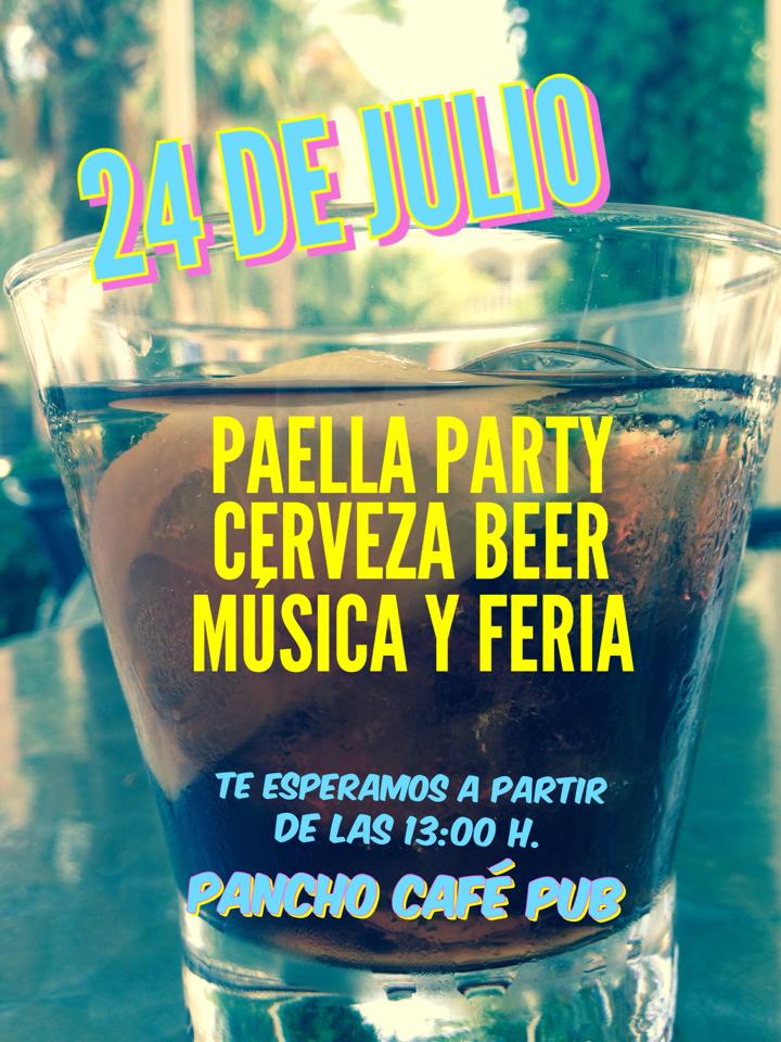 paella en pancho cafe pub