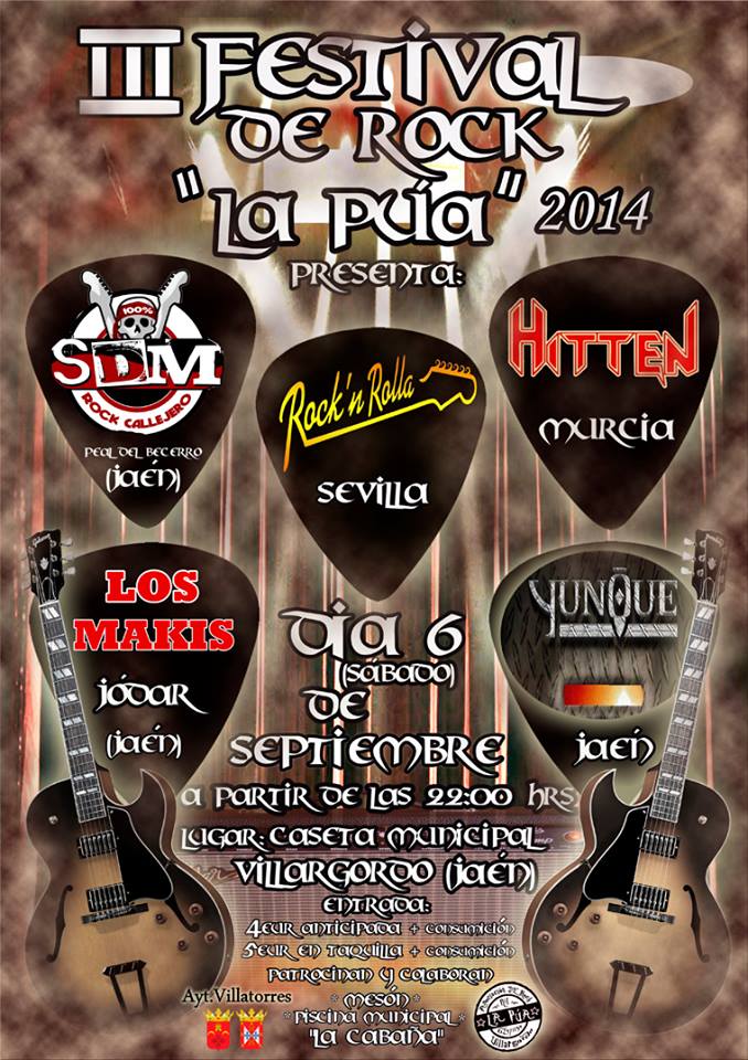 III festival de rock la pua 2014