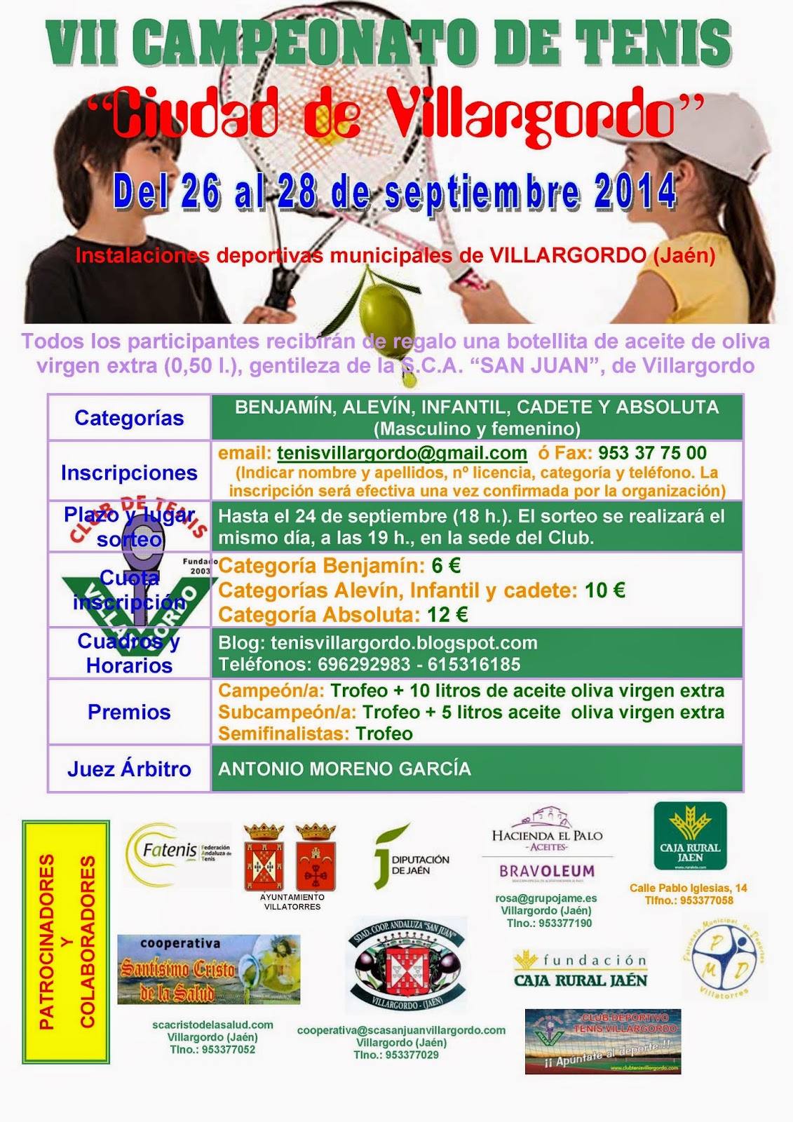 campeonato tenis ciudad de villargordo