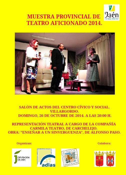 muestra provincial teatro