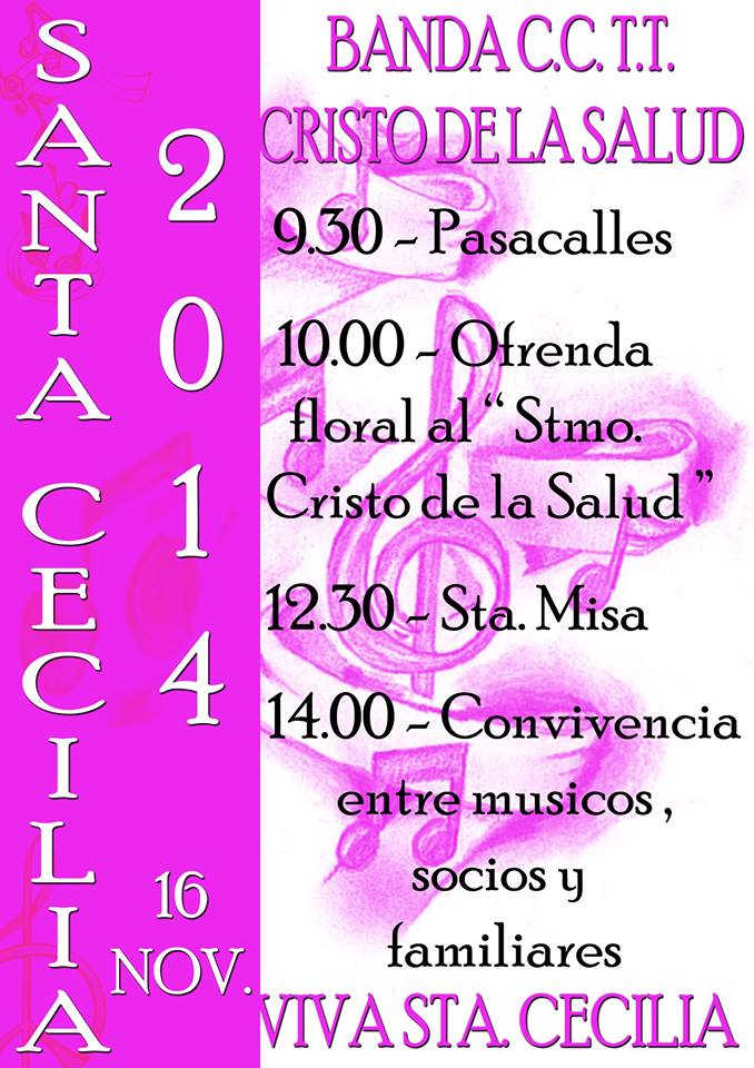 santa cecilia banda cornetas y tambores cristo de la salud