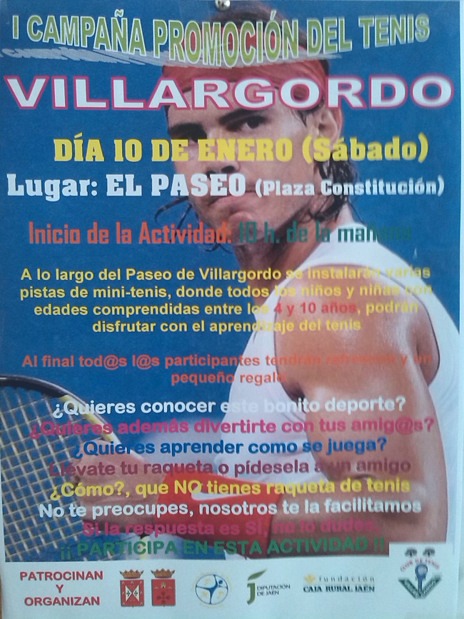 I campaña de promocion de tenis