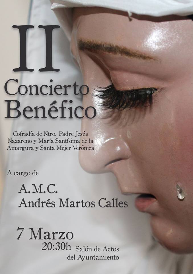 II Concierto Benéfico a cargo de A.M.C Andrés Martos Calles
