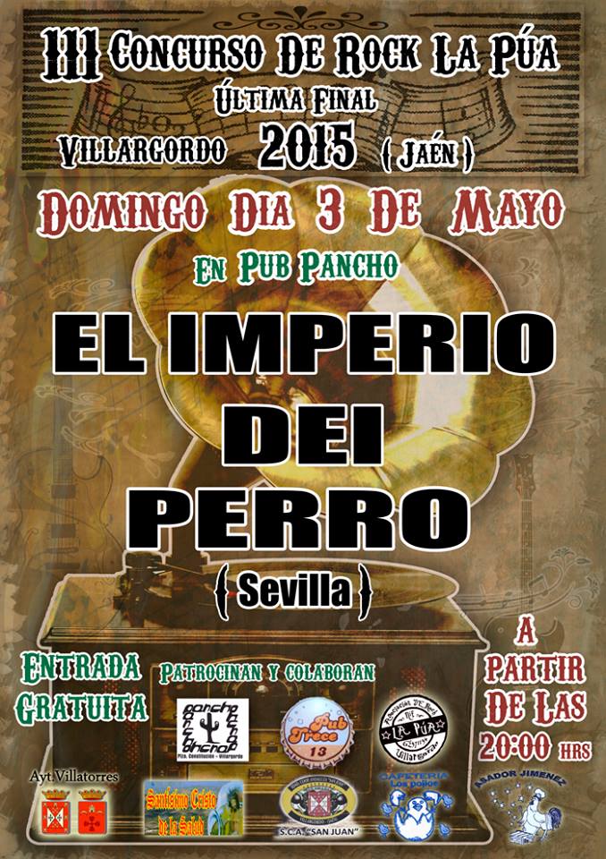 Última Final del III Concurso de Rock "La Púa" en Pub Pancho