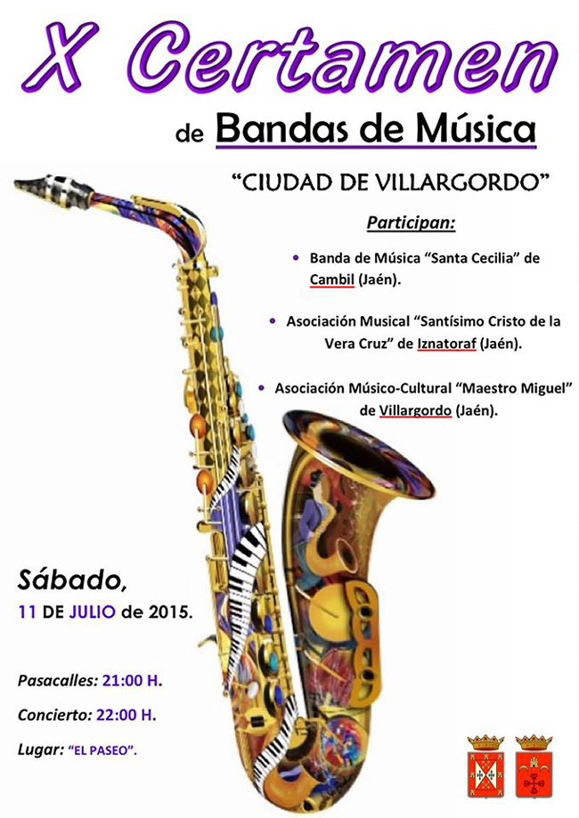 X Certamen de Bandas de Música Ciudad de Villargordo 