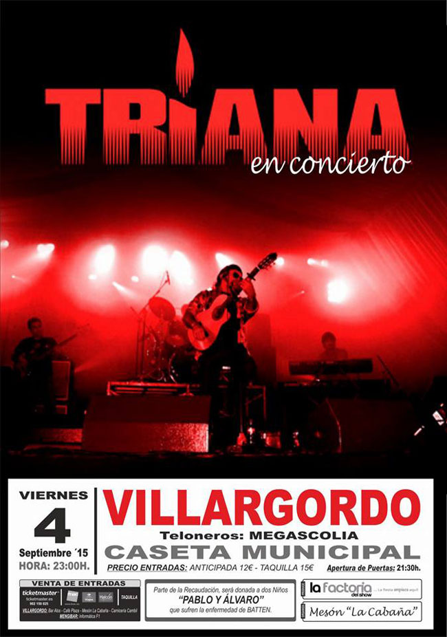 Concierto de Triana el 4 de Septiembre