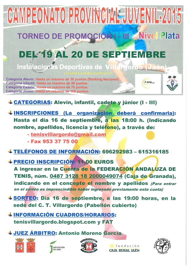 Campeonato Provincial Juvenil de Tenis
