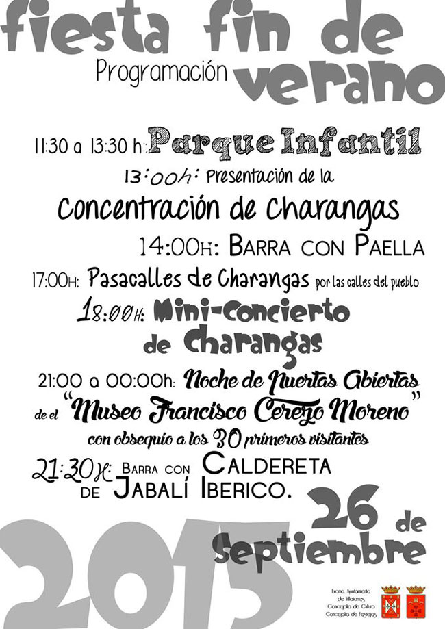 Fiesta Fin de Verano 2015