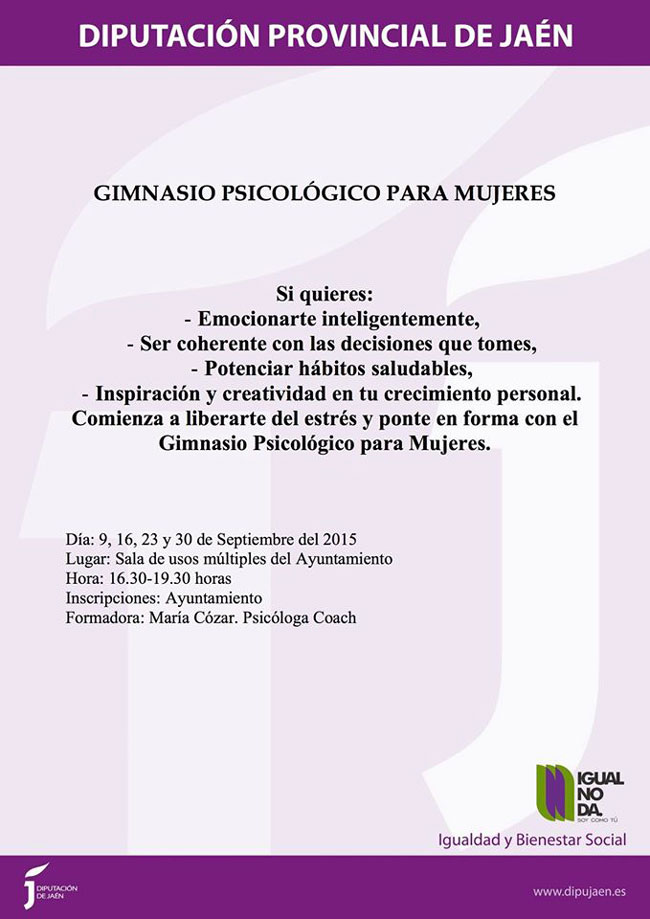 Gimnasio psicológico para mujeres