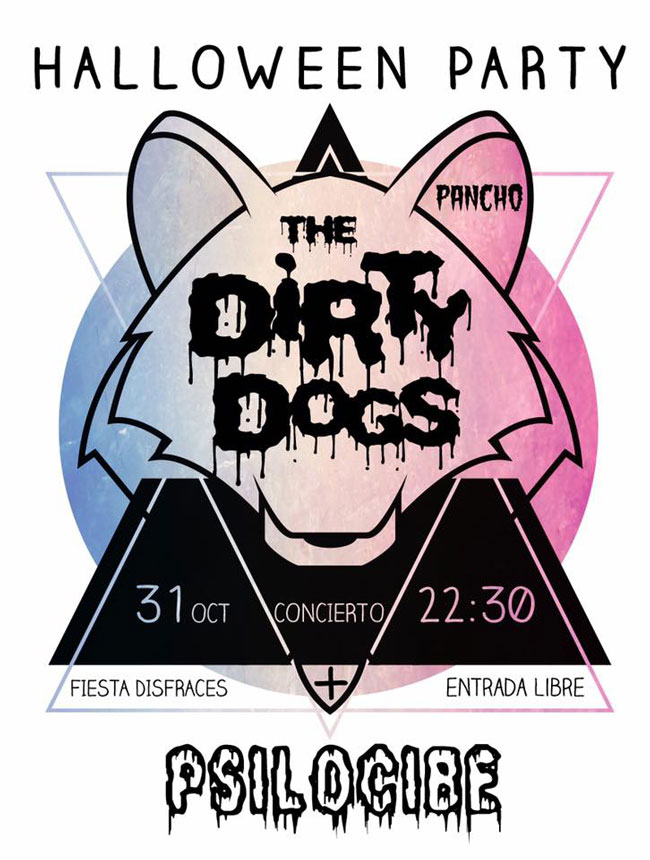 Halloween Party 'The Thirty Dogs' en Pub Pancho