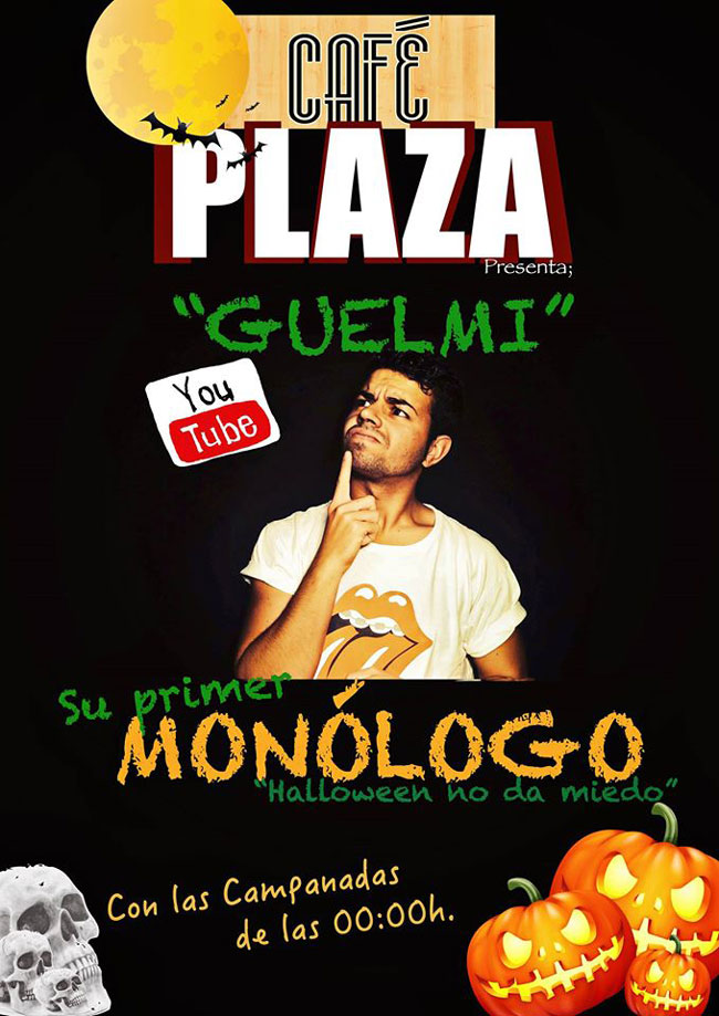 Monólogo en Pub Plaza el 31 de Octubre