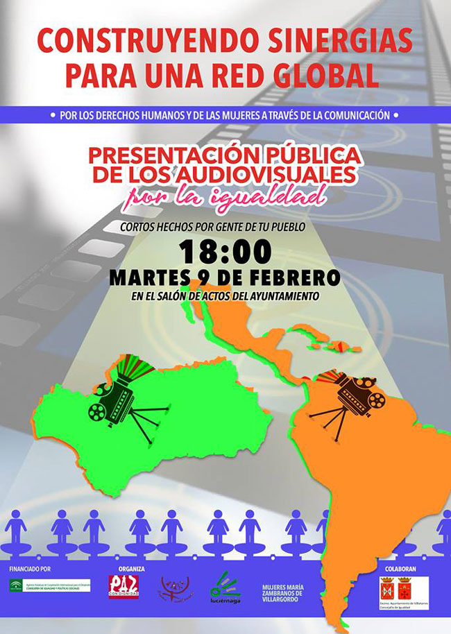 Presentación de Audiovisuales por la Igualdad