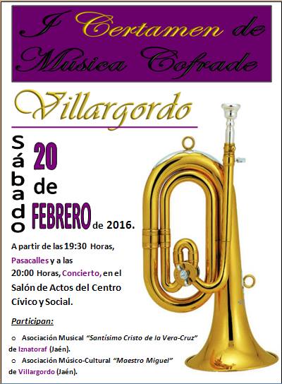 I Certamen de Música Cofrade