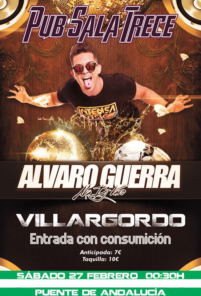 Álvaro Guerra en Pub Sala 13