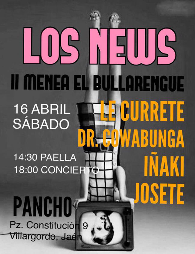 Menea El Bullarengue en Pub Pancho el 16 de Abril
