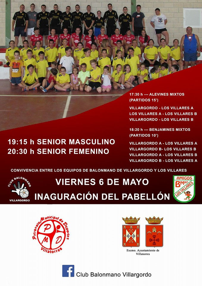 Convivencia entre los Equipos de Balonmano de Villargordo y Los Villares