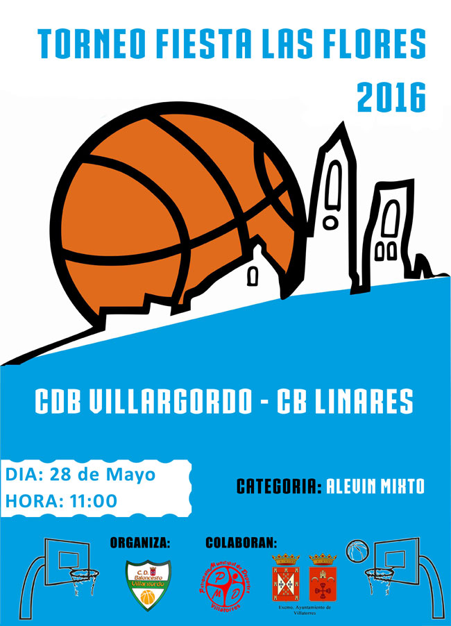 Torneo de Baloncesto entre CDB Villargordo y CB Linares de las categorías Alevín Mixto 