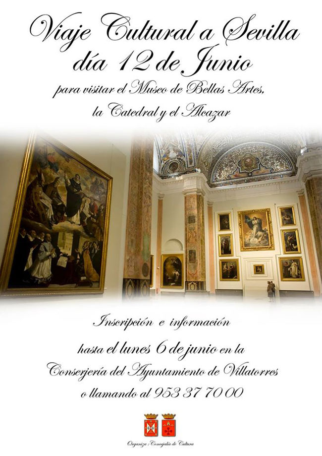 Viaje Cultural a Sevilla el día 12 de Junio
