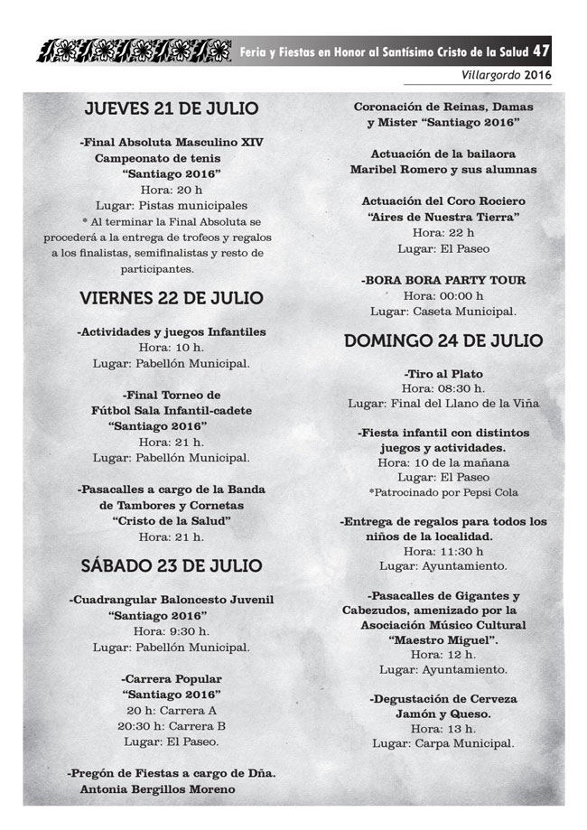 Programación Santiago 2016 Página 3