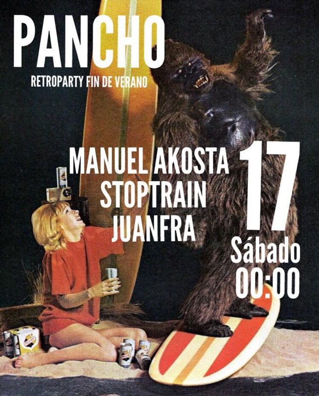 Retroparty fin de verano en Pub Pancho