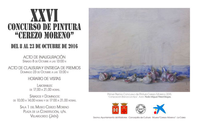 XXVI Concurso de Pintura Cerezo Moreno
