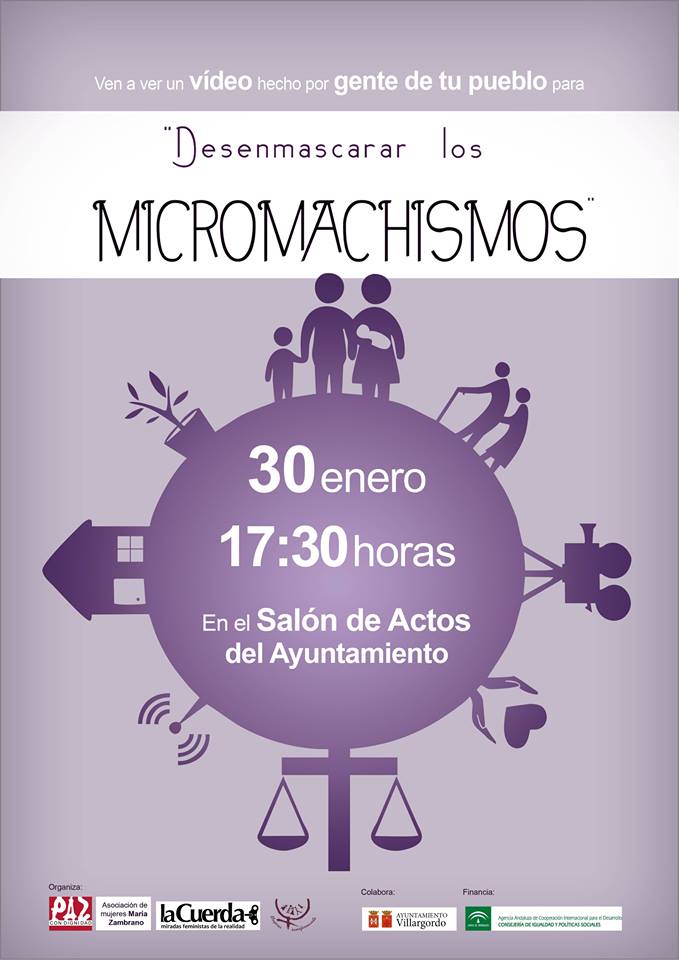 Presentación del Audiovisual Desenmascarar los micromachismos
