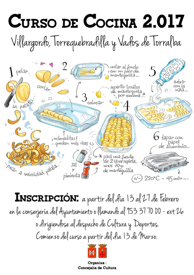 Curso de cocina 2017