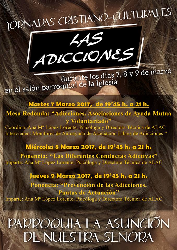 Jornadas Cristiano-Culturales sobre las adicciones 