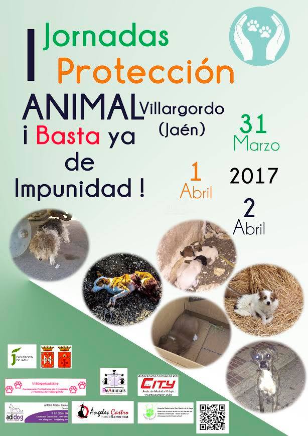 Programación de las Jornadas de Protección Animal