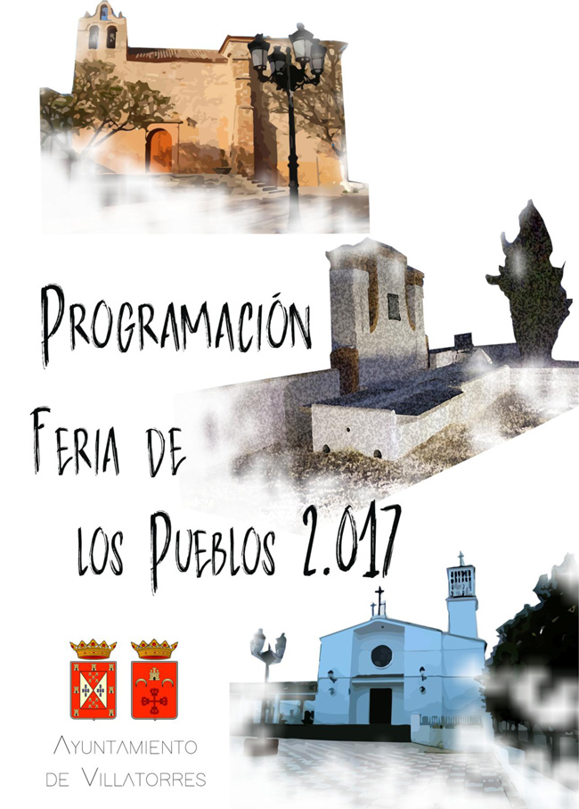 Programa de actividades de Villatorres en la Feria de los Pueblos