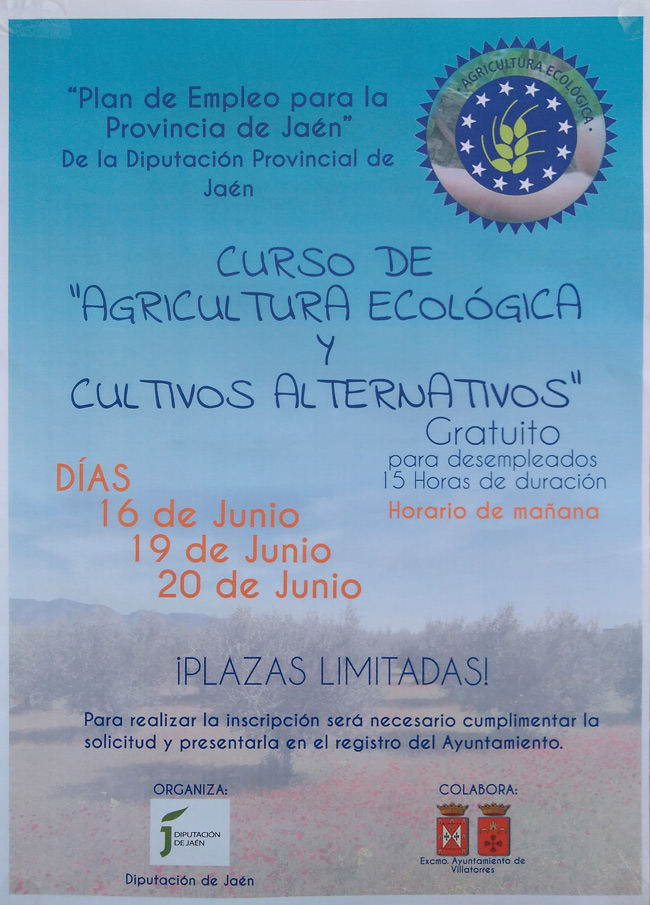 Curso de Agricultura ecológica y cultivos alternativos