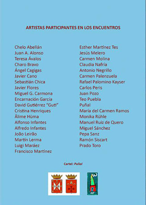 Programa de actividades II Encuentros Artísticos de Primavera