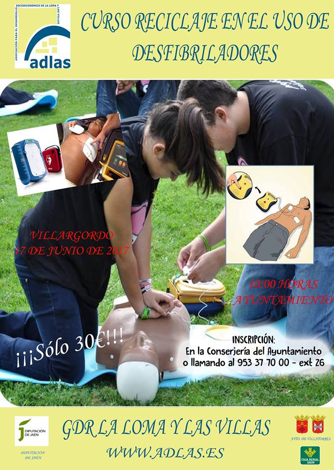 Curso de Reciclaje en el uso de desfibriladores 