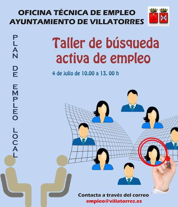 Taller búsqueda de empleo activa