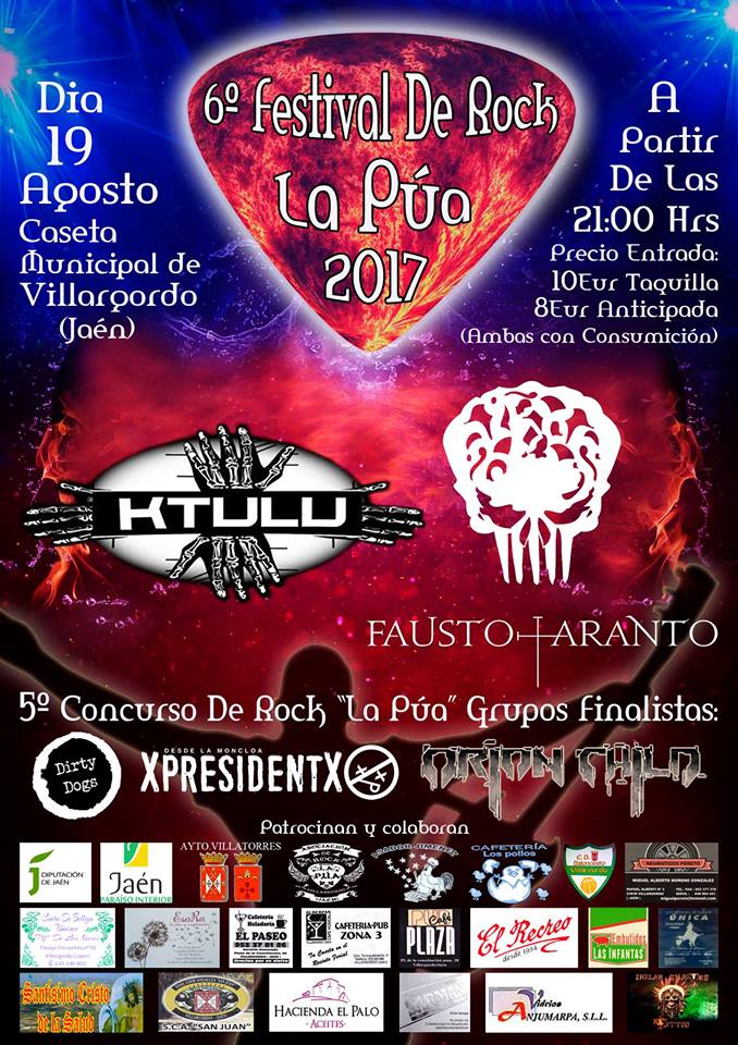 6º Festival de Rock La Púa 2017