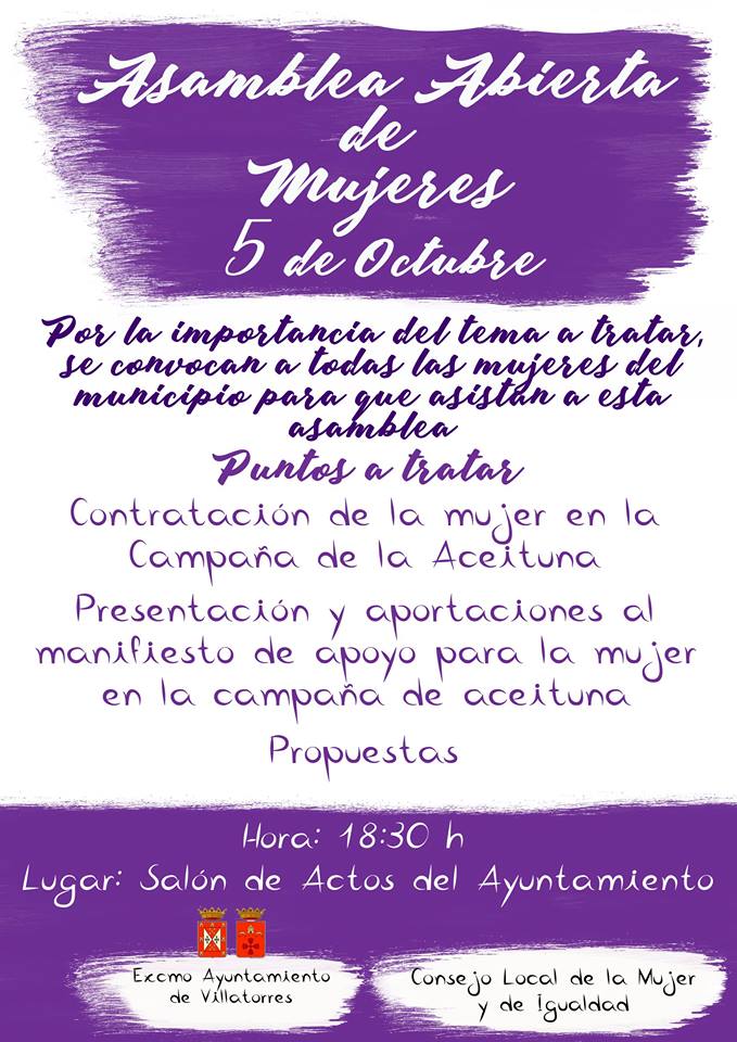 Asamblea abierta de mujeres 