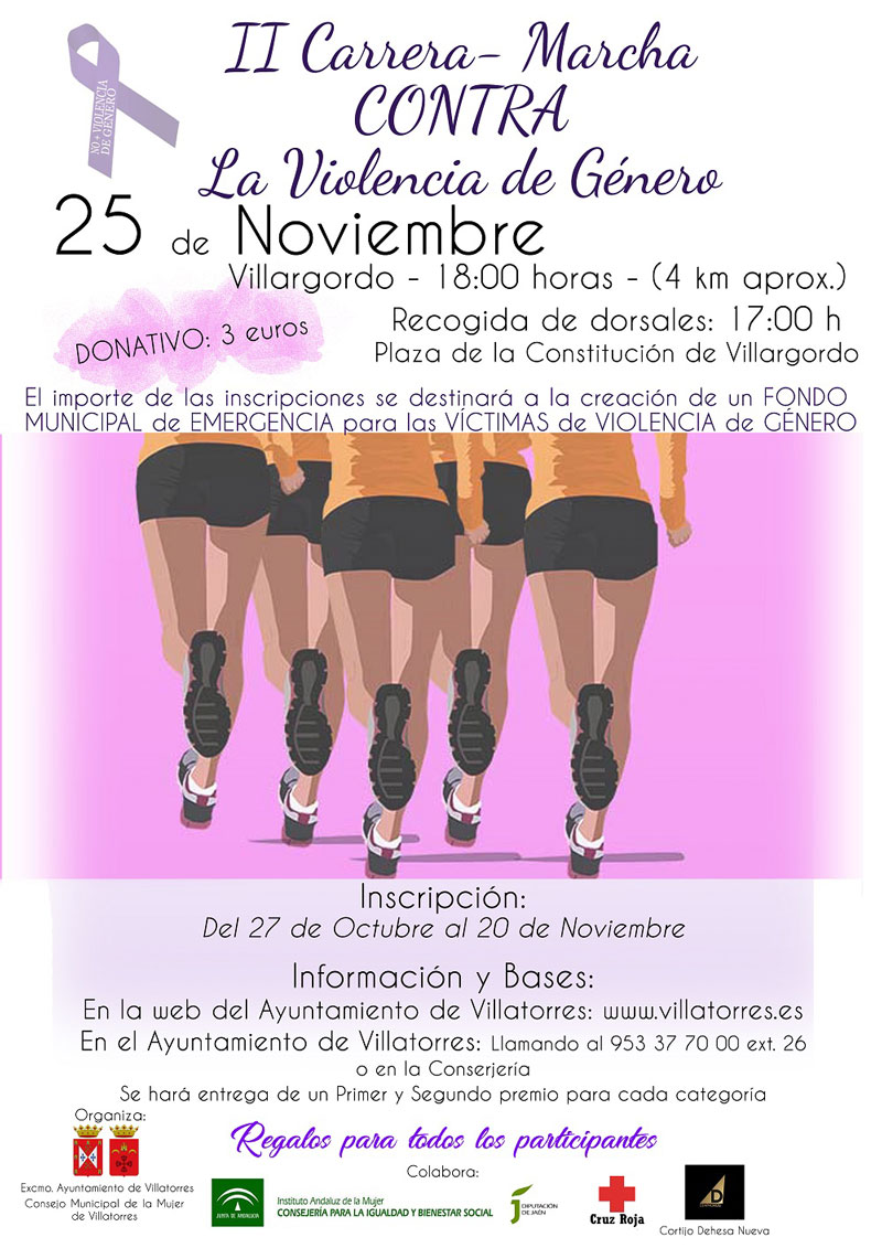 II Carrera-Marcha contra la violencia de Género