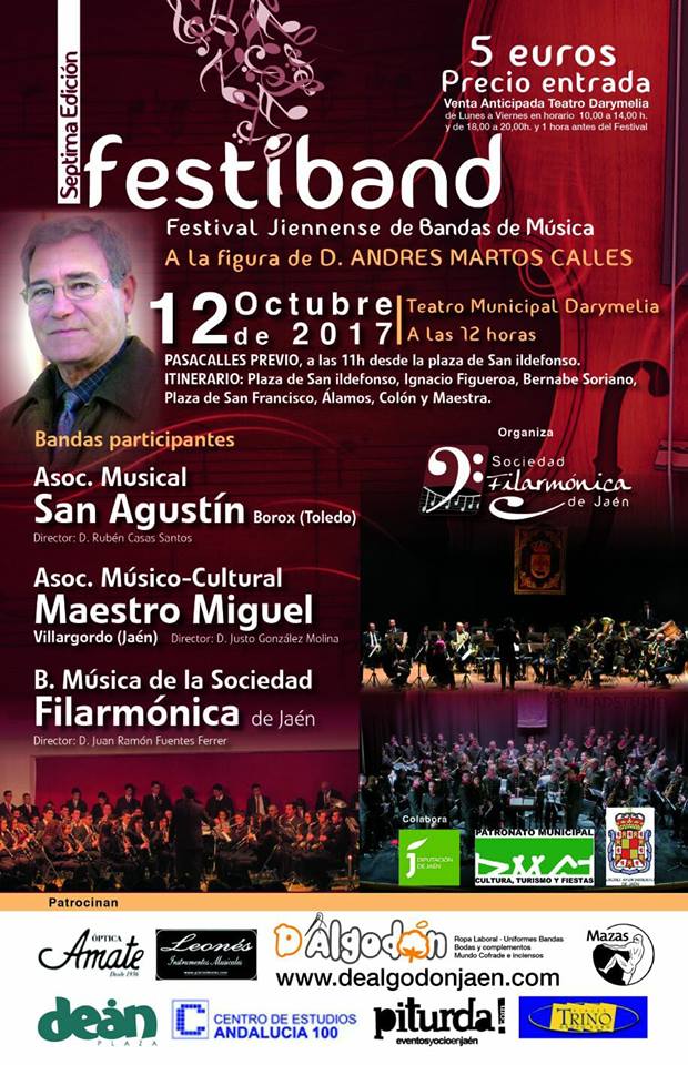 La banda de música Maestro Miguel estará en la Feria de San Lucas 2017
