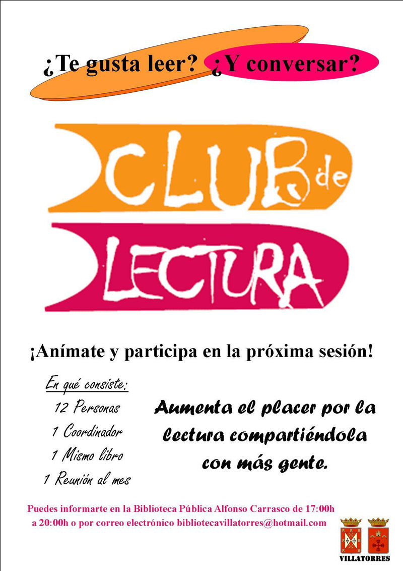 Club de lectura en Villargordo