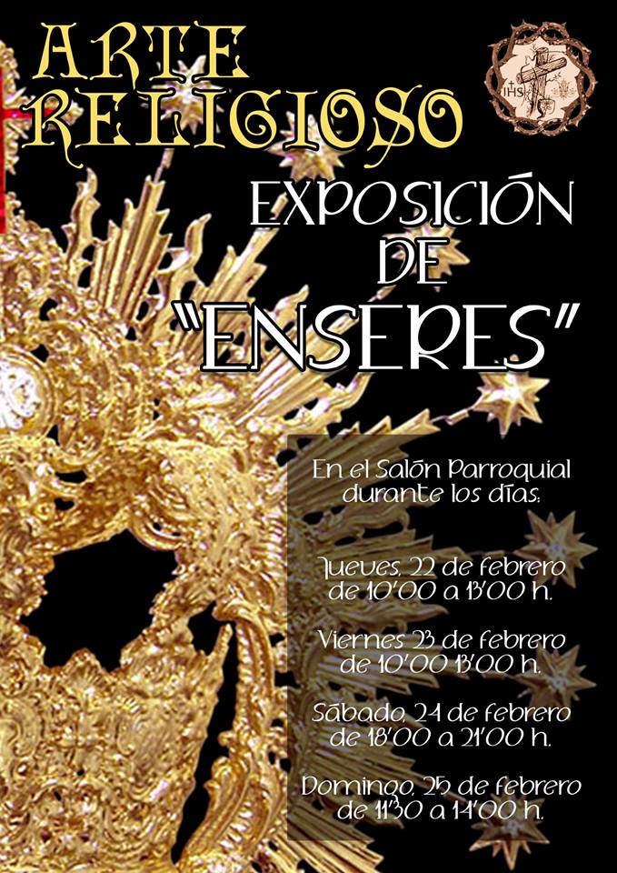 Exposición de enseres de las hermandades de pasión
