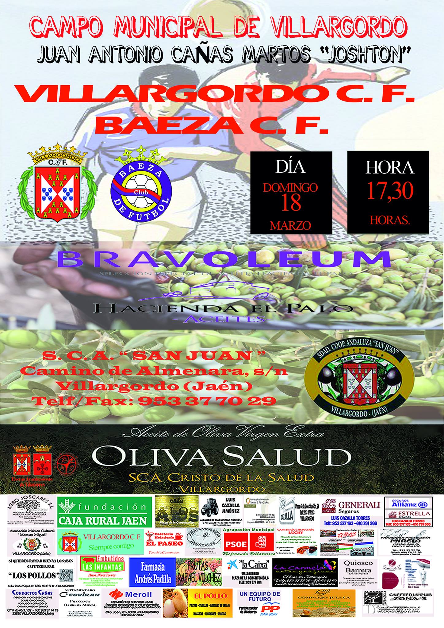 Partido de Fútbol Senior Villargordo C.F - Baeza C.F