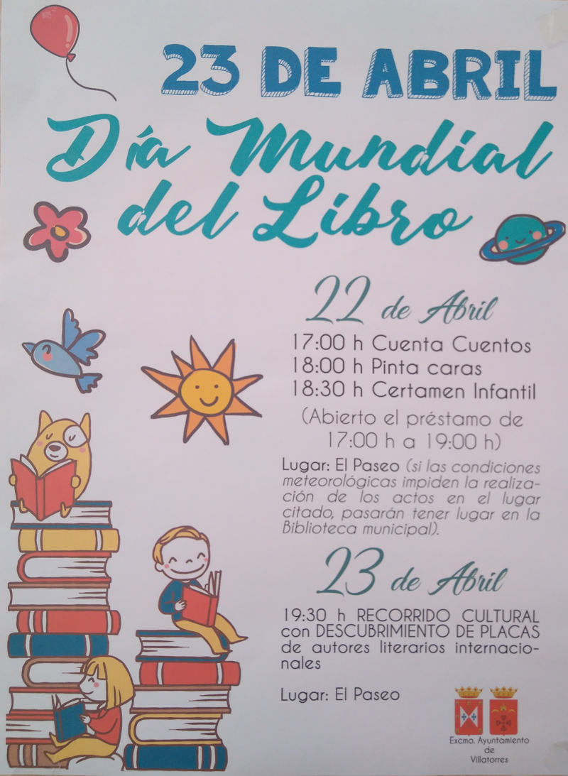 Actividades Día Mundial del Libro 2018