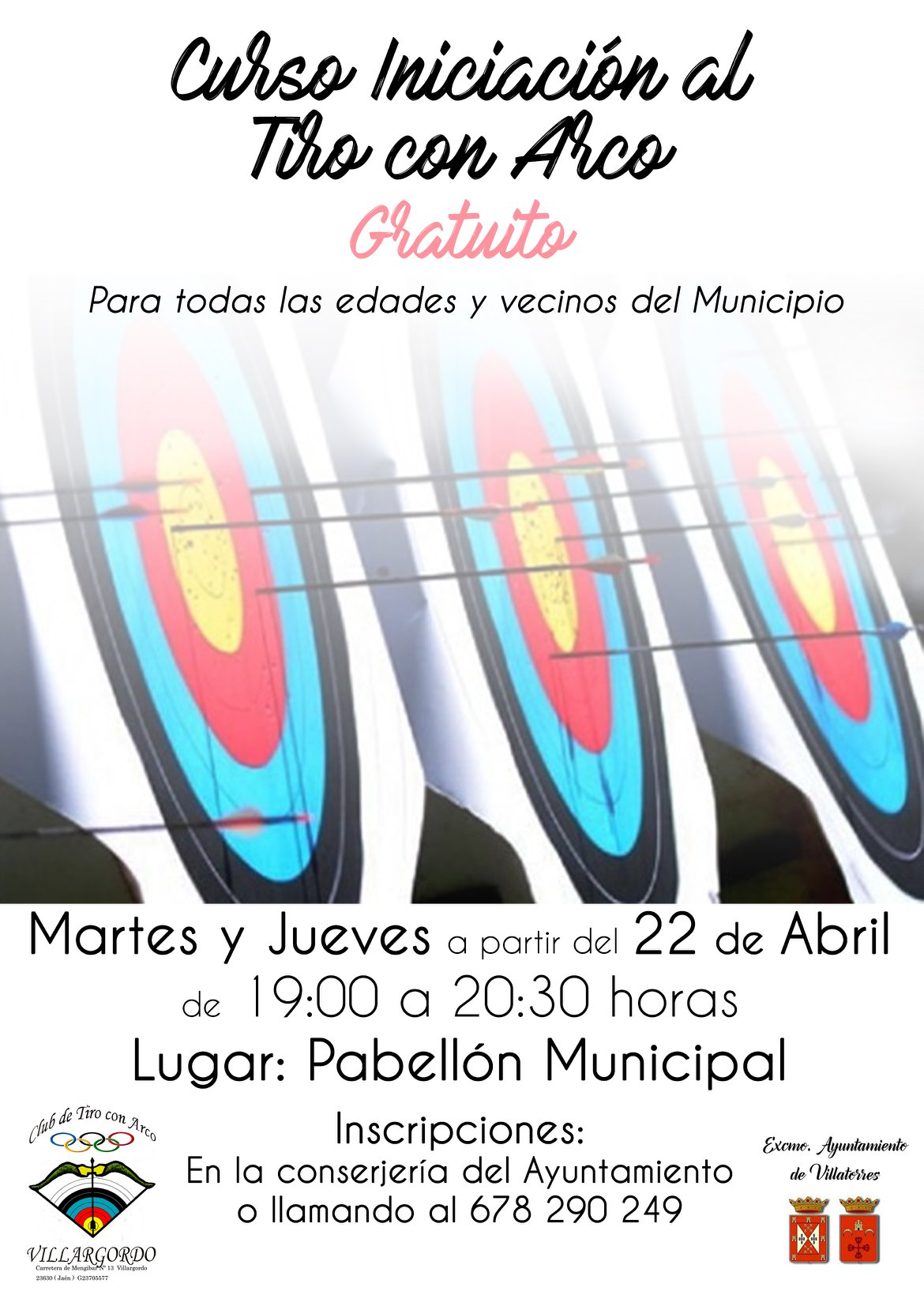 Curso gratuito de iniciación al tiro con arco