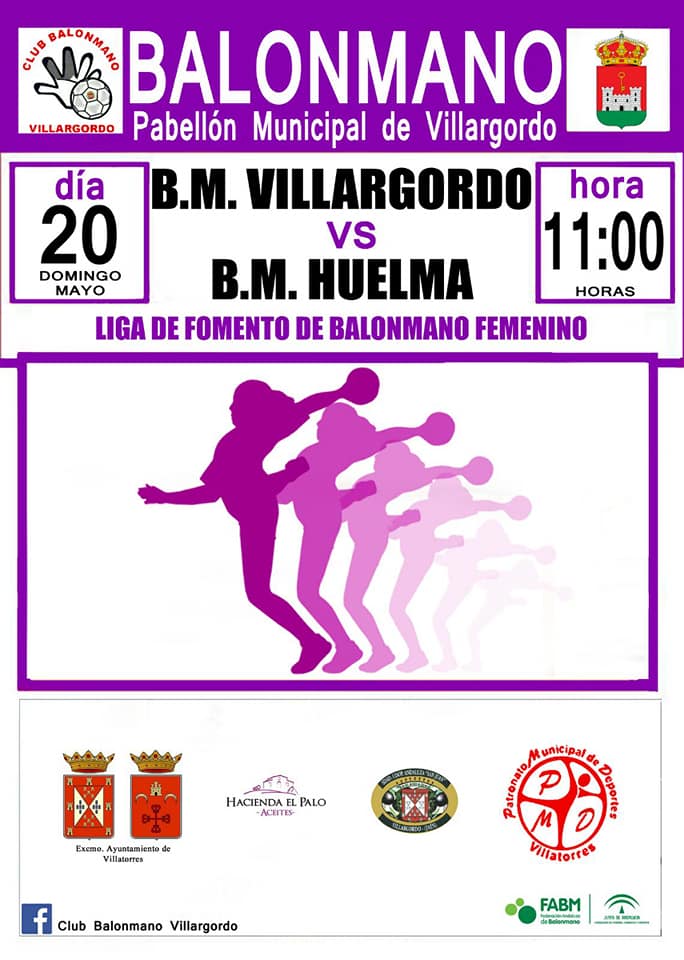 Partido de Balonmano femenino: BM. Villargordo - BM Huelma